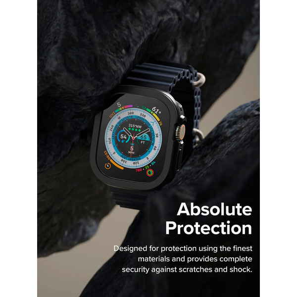 Чехол Ringke Air Sports для Apple Watch Ultra 3 / 2 / 1 BLACK