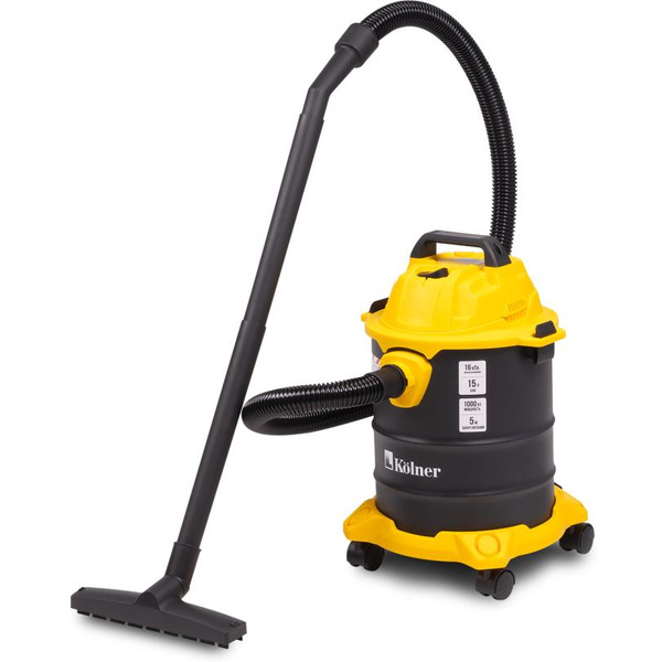 Пылесос промышленный KOLNER KVC 15L (1000Вт)