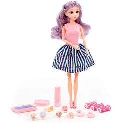 Кукла Полесье Ксюша у парикмахера + аксессуары (14 элементов) (в коробке №4) 2765