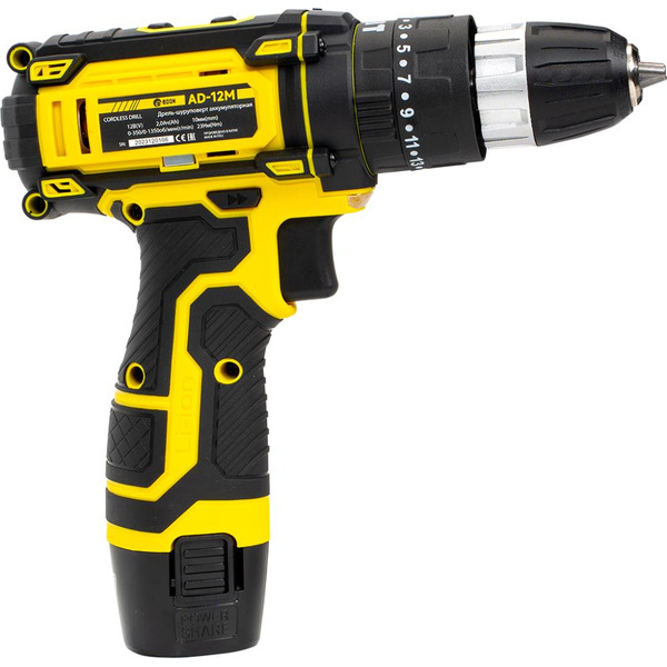 Дрель-шуруповерт Edon AD-12M