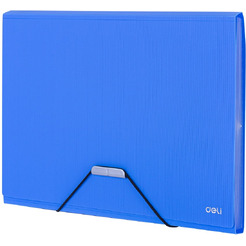 Папка на резинке Classic DELI 5554BLUE