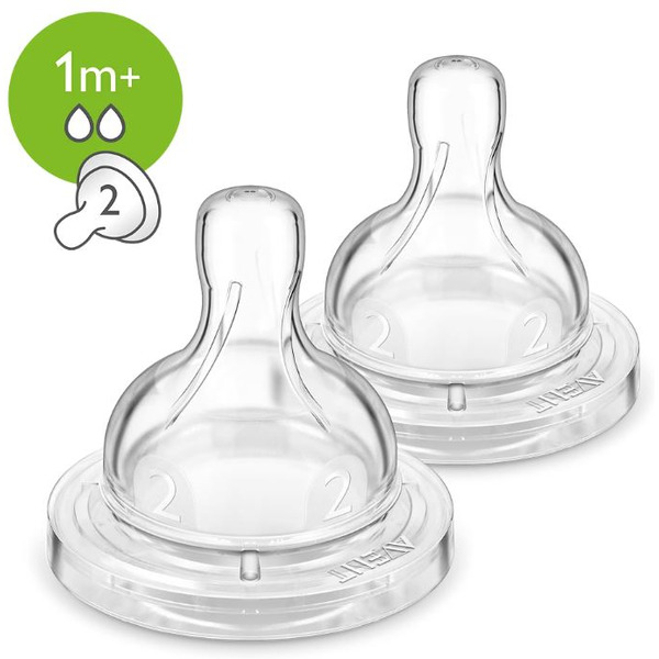 Соска для бутылочки Philips AVENT Classic+ SCF632/27 (2 шт)