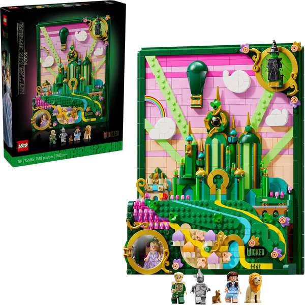 Конструктор Lego Wicked Изображение изумрудного города 75685