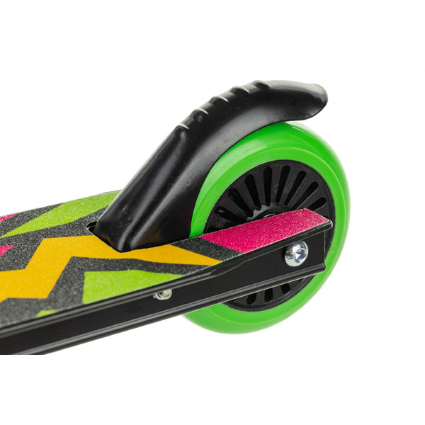Самокат трюковый Ricos Zing JSCJ100S (черный/разноцветный)
