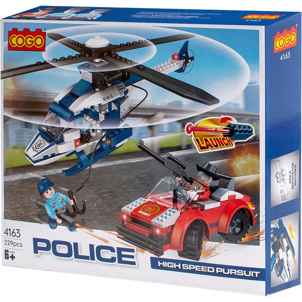 Конструктор Qunxing Toys Полиция 4163