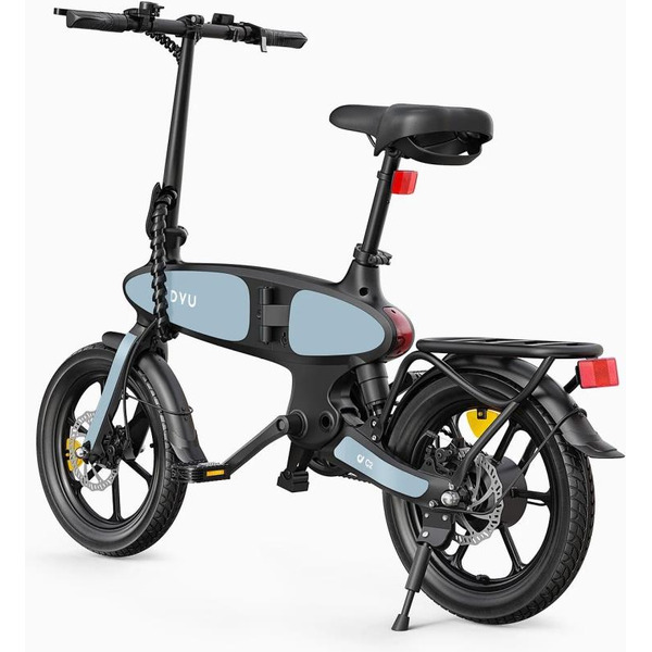 Электровелосипед DYU C2 250W (голубой)