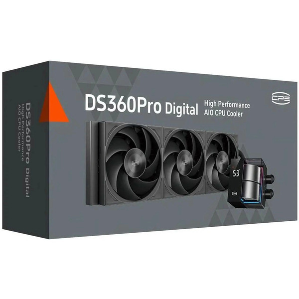 Система водяного охлаждения PcCooler DS360 Pro Digital ARGB (D7-S360WBKN-GL)