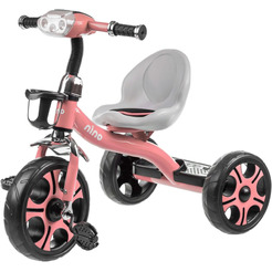 Трехколесный велосипед NINO 1028-1 (розовый)