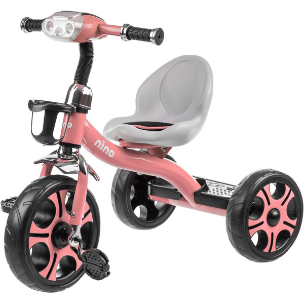 Трехколесный велосипед NINO 1028-1 (розовый)