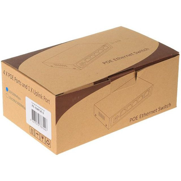 Коммутатор Falcon Eye FE-104POE-S