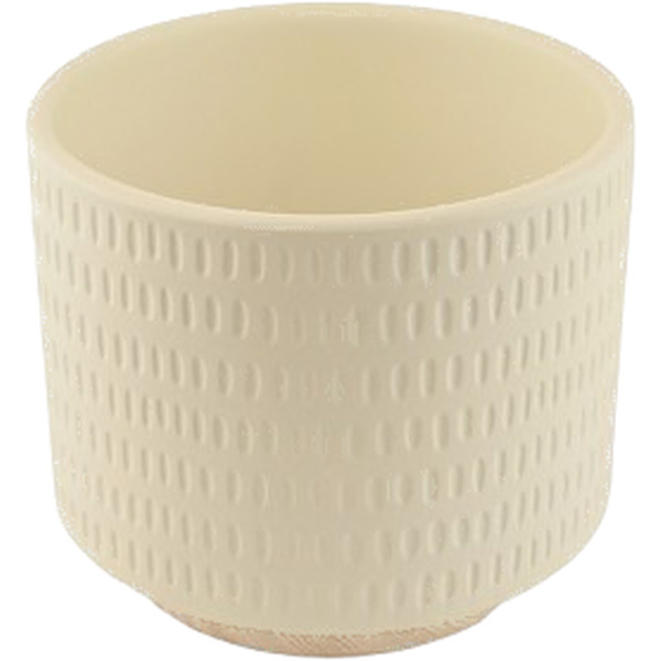 Кашпо Mandarin Decor Често P18C23104B-12milk (молочный)