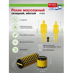 Ролик массажный Bradex SF 0828