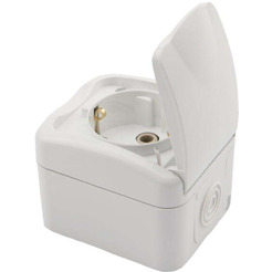 Розетка одноместная KRANZ Mini OG KR-78-0604