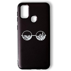 Задняя накладка CASE Print Samsung Galaxy M21 очки