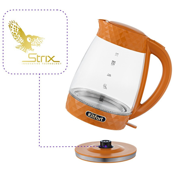 Электрочайник Kitfort KT-6123-4