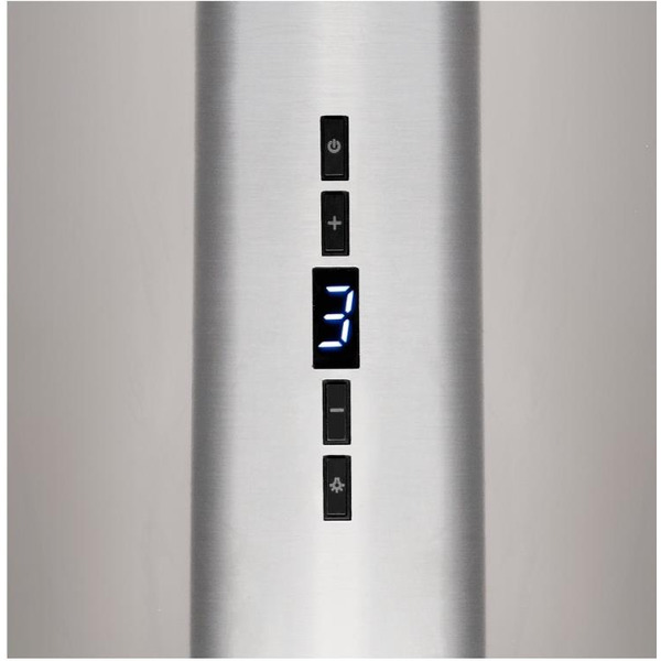 Кухонная вытяжка Konigin Ester 31 (нержавеющая сталь/черное стекло)