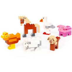 Конструктор Полесье Макси. Домашние животные 93435