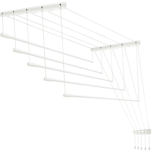 Сушилка для белья Comfort Alumin Group потолочная 5 стержней алюминий 1.4м