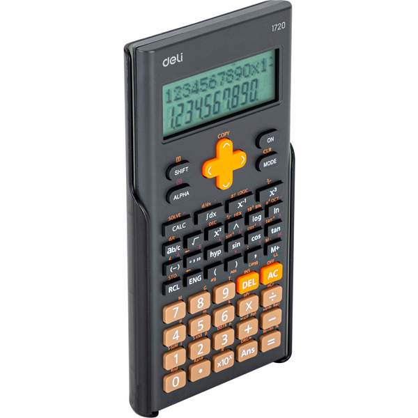 Калькулятор Deli E1720-black