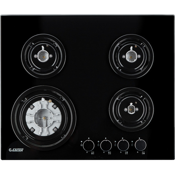 Встраиваемая варочная газовая поверхность EXITEQ EXH-212 black