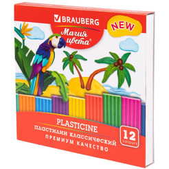 Пластилин классический BRAUBERG 106426