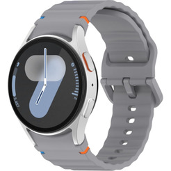 Ремешок Bingo Wave Stitching для SAMSUNG Galaxy Watch 4/5/6/7/FE (серый)