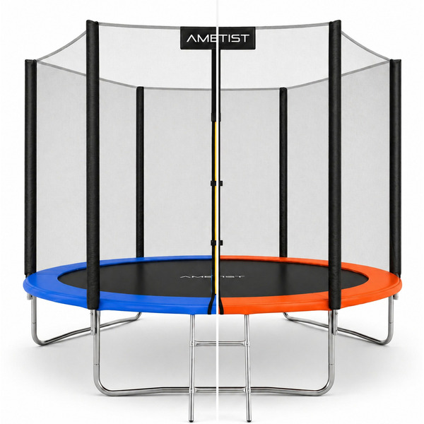 Батут AMETIST Outside D312-10FT Blue/Orange