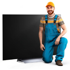 Установка ТВ до 54 дюймов "КОМФОРТ"