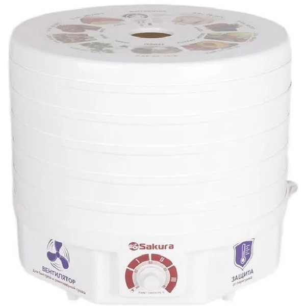 Сушилка для продуктов Sakura SA-7809W