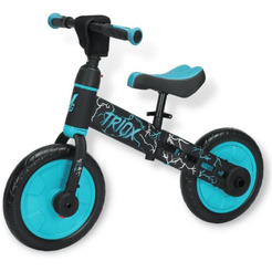 Беговел-велосипед Bubago Triox BG110-2 (черный/синий)