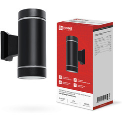 Светильник уличный INhome НБУ ЦИЛИНДР-2хА60-NL-BL