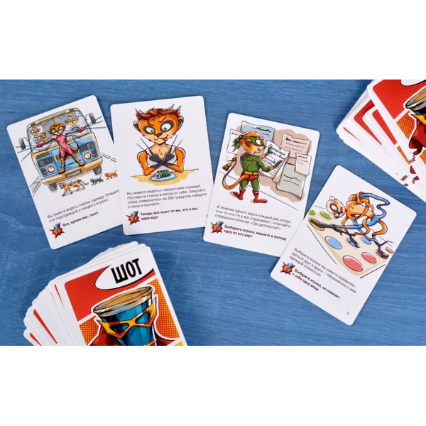 Настольная игра Магеллан Шот. Супергеройский MAG119929