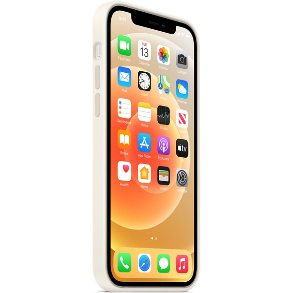 Бампер BINGO Silicone Case iPhone 12/12 Pro Белый