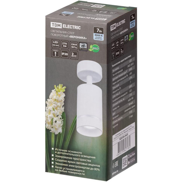 Спот TDM Electric Вероника SQ0356-0420