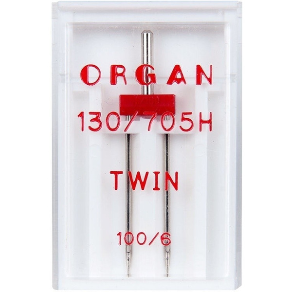 Иглы двойные Organ 1-100/6 Blister