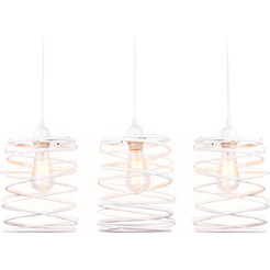 Подвесной светильник Ambrella Light Traditional TR8402 белый 3хЕ27