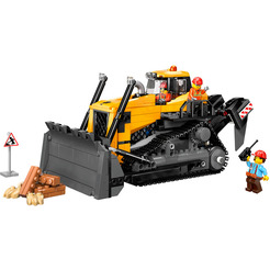 Конструктор LEGO City 60466 Желтый бульдозер
