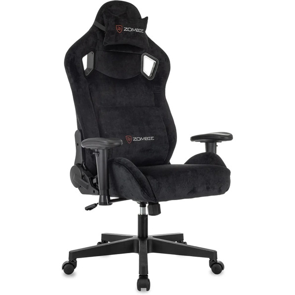 Кресло игровое Zombie Ghost Fabric (черный)