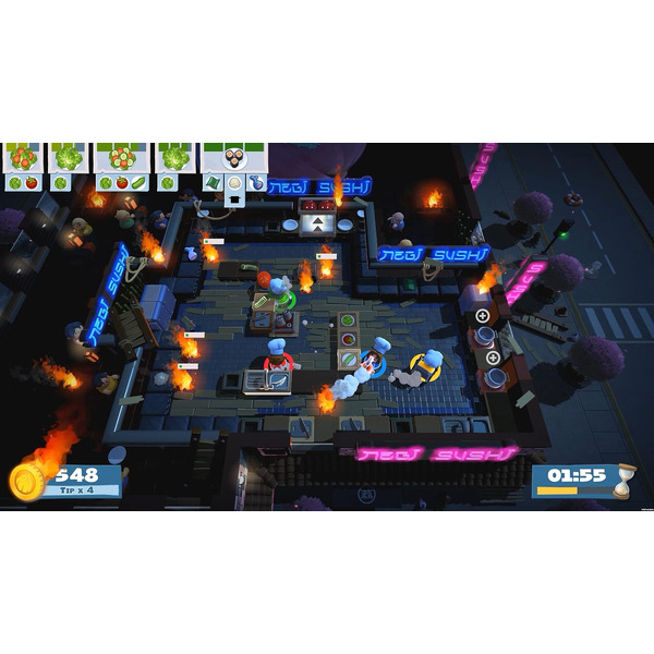 Игра Overcooked! + Overcooked! 2 для PlayStation 4 (английская версия)