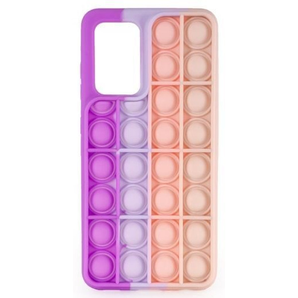 Накладка Case Pop It для Samsung Galaxy A52 (фиолетово-серый)