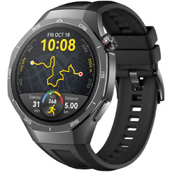 Смарт-часы HUAWEI Watch GT 5 Pro Black Fluoroelastomer Strap (VLI-B29) 46mm