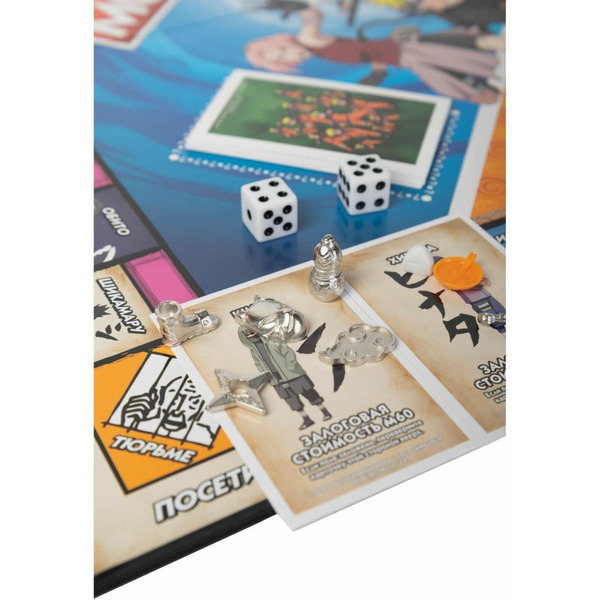 Настольная игра HASBRO Монополия Наруто на русском языке WM00167-RUS