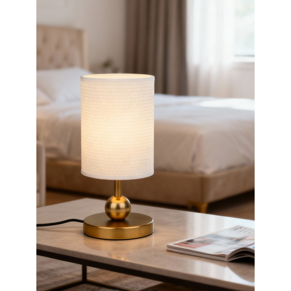 Настольная лампа ArtStyle HT-908WMG (золото/белый)