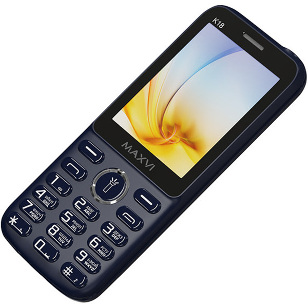 Мобильный телефон Maxvi K18 (синий)