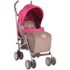 Коляска прогулочная «трость» Lorelli Fiesta 2017 Beige&Rose Princess (10020731703A)