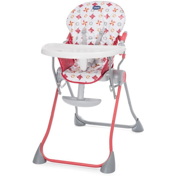 Стульчик для кормления Chicco PORKET MEAL RED