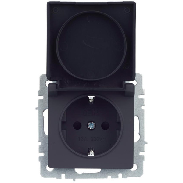 Розетка IEK Brite РСбш10-3-44-БрГ