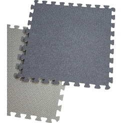 Пазл-коврик Calviano EVA 60x60x1.2 (набор из 4-х штук) серый