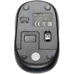 Мышь Oklick 665MW (черный/синий)