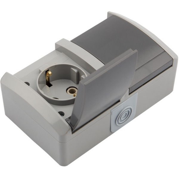 Блок из 2 розеток горизонтальный KRANZ INDUSTRIAL KR-78-0614